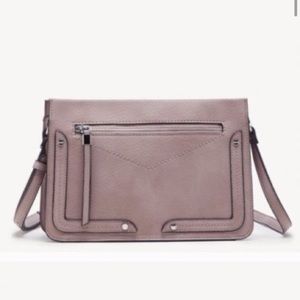 Sole Society mauve ledo crossbody bag